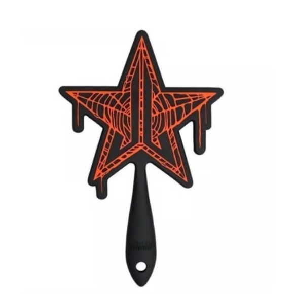 Jeffree Star Other - Jeffree Star Black Orange Halloween Edition Handheld Mirror